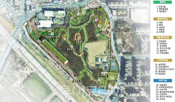 토당근린공원/투어코리아뉴스 김경남 기자