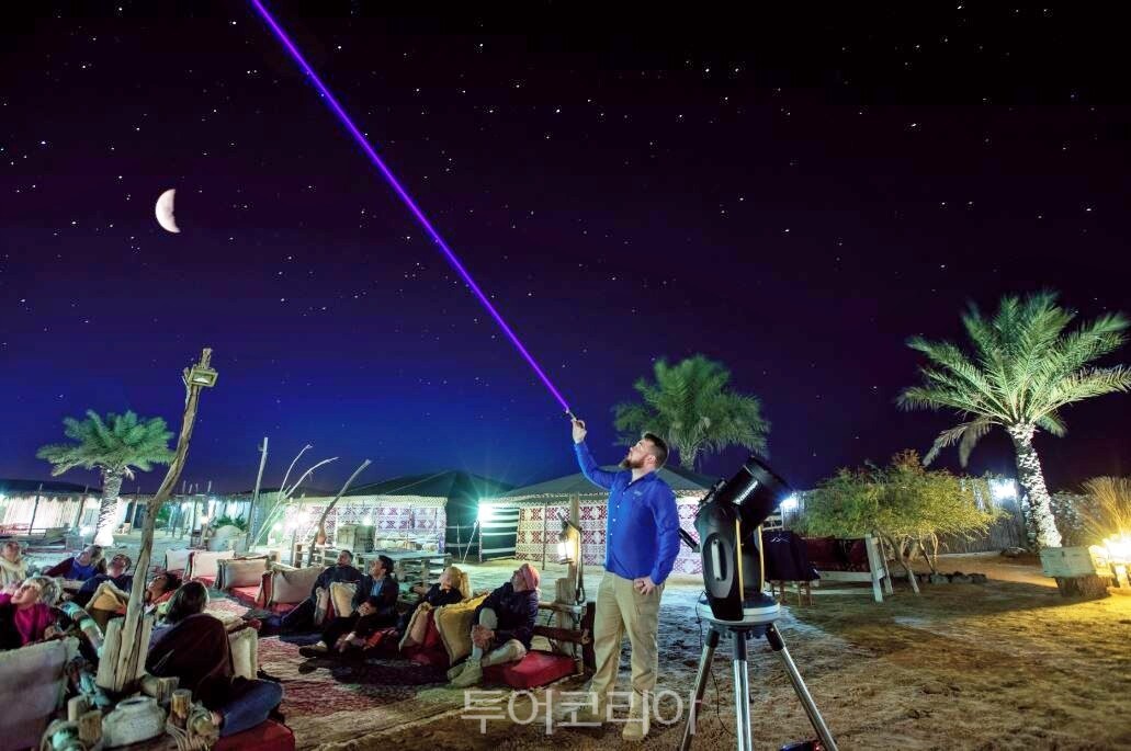 플래티넘 헤리티지 '프라이빗 나잇 사파리&별 관측'/ 사진-두바이관광청