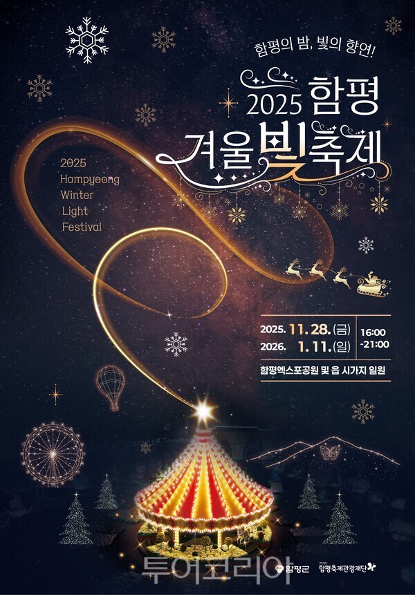 함평 겨울빛축제 포스터. /사진-함평군