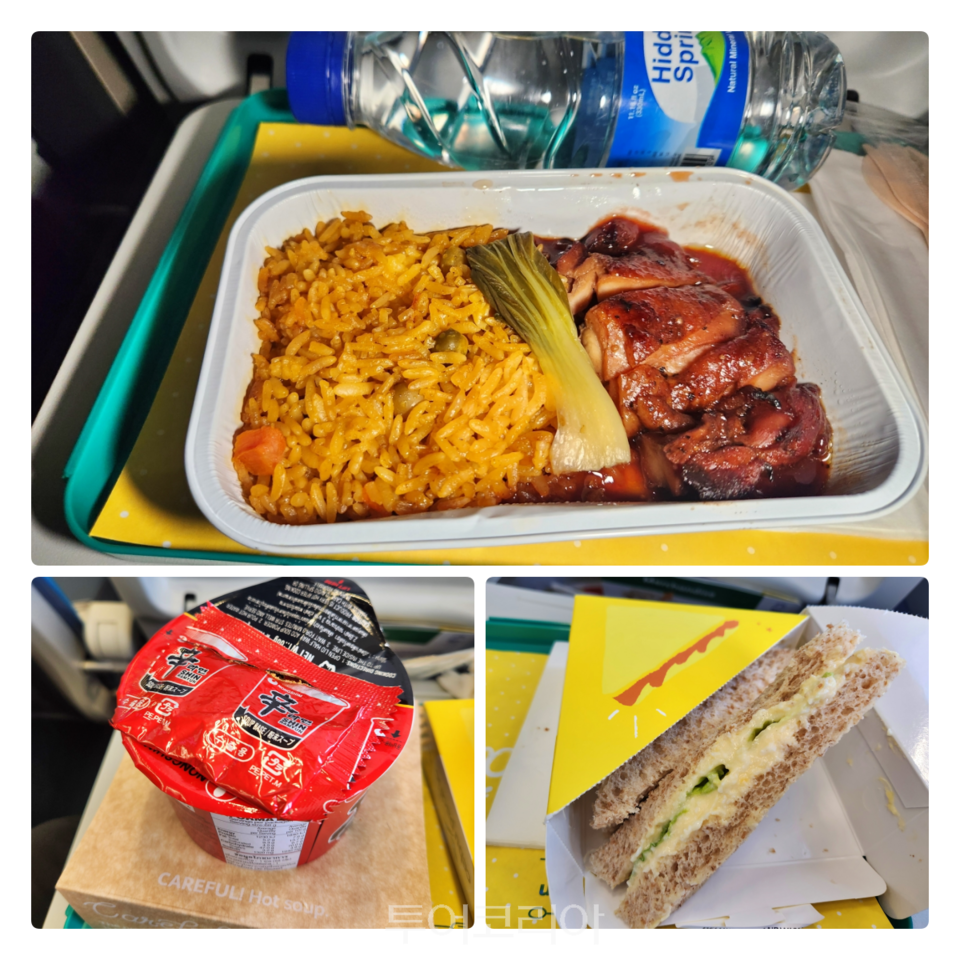 세부퍼시픽 기내식/사진-투어코리아