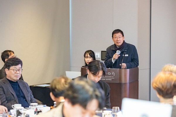 김경호 광진구청장 인사말 모습(사진제공=광진구청)