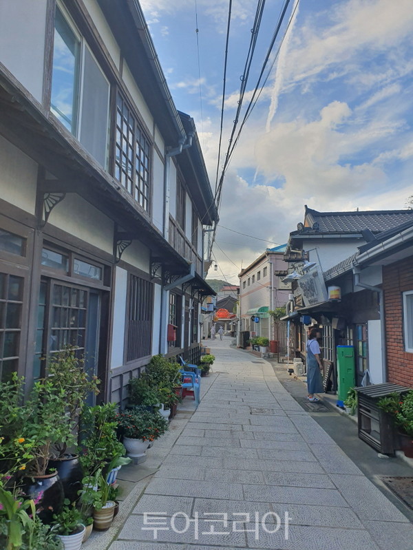 구룡포 일본인 가옥거리 전경/사진-포항시