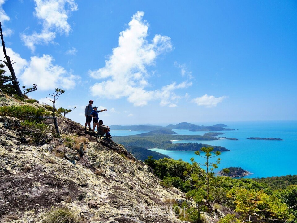 응가로 트랙을 하이킹 하는 사람들/사진-호주 퀸즐랜드주 관광청