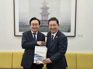 윤병태 나주시장, 김병기 원내대표 면담···국고 지원 요청